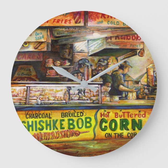 Grande Horloge Ronde Vous ne pouvez pas rivaliser avec cela (Recto)