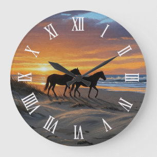 Grande Horloge Ronde Voyage dans l'Outer Banks en Caroline du Nord