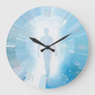 Grande Horloge Ronde Voyageur à travers l'espace et le temps