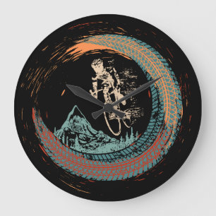 Grande Horloge Ronde VTT Downhill VTT Vintage VTT Mountain