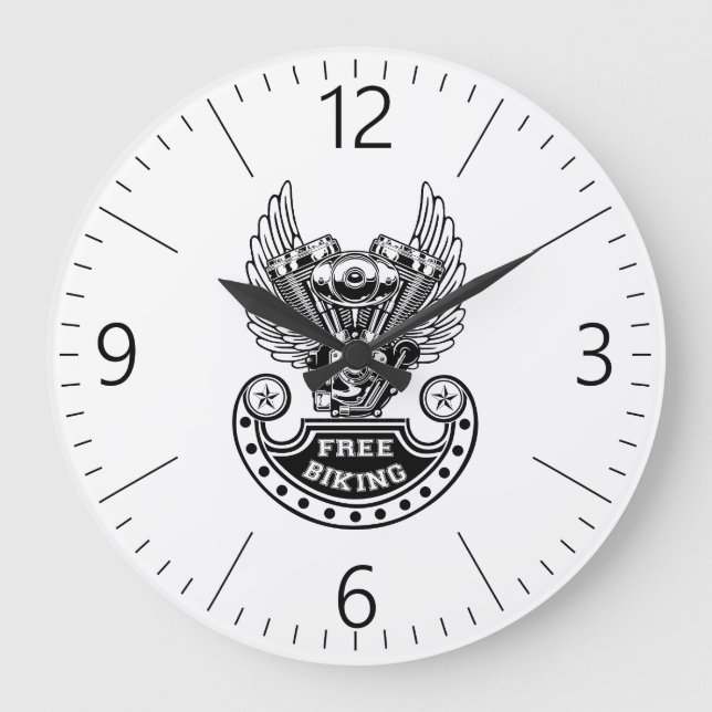 Grande Horloge Ronde VTT gratuit (Recto)