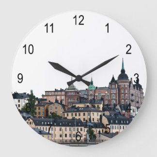 Grande Horloge Ronde Vue de Stockholm