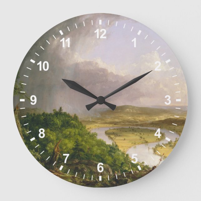 Grande Horloge Ronde Vue du Mont Holyoke, Northampton, (Recto)