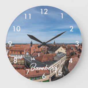 Grande Horloge Ronde Vue panoramique de la vieille ville d'en haut à Ba