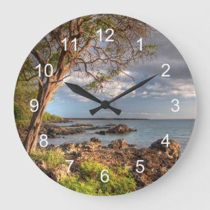 Grande Horloge Ronde Vue sur l'océan du Maui