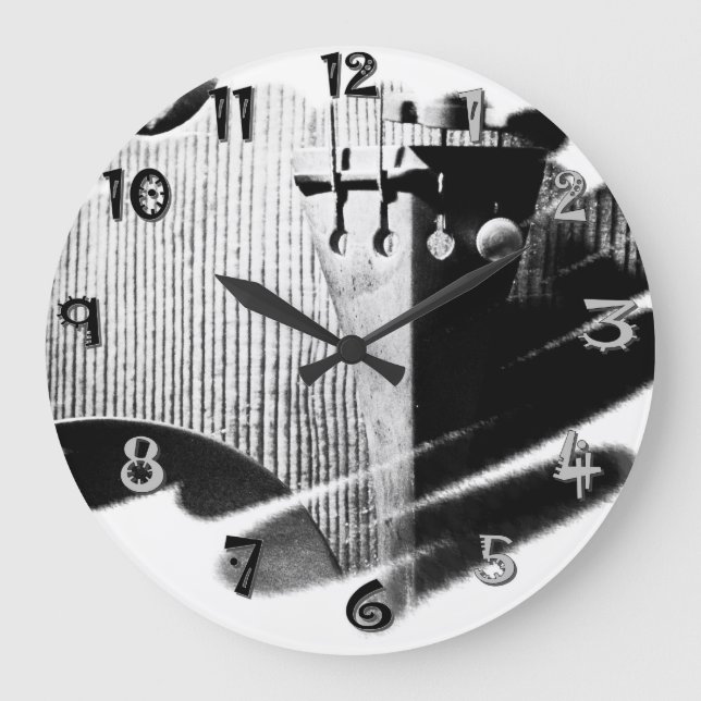 Grande Horloge Ronde Wall Clock (Recto)