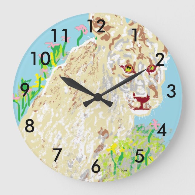 Grande Horloge Ronde Wall Clock (Recto)