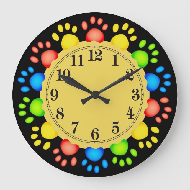 Grande Horloge Ronde Wall Clock (Recto)