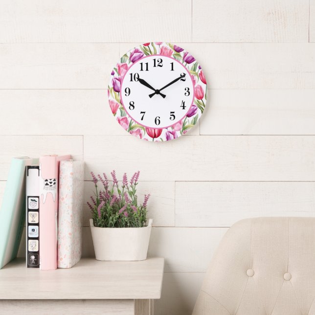 Grande Horloge Ronde Wall Clock (Salle de lecture)