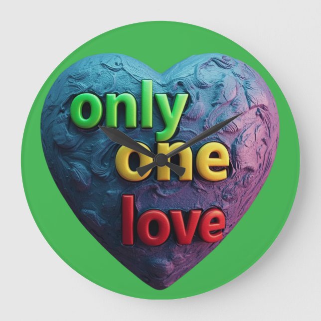 Grande Horloge Ronde Wall Clock (Recto)