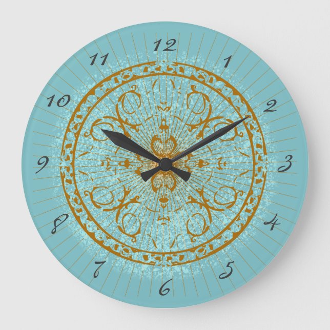 Grande Horloge Ronde Wall Clock (Recto)