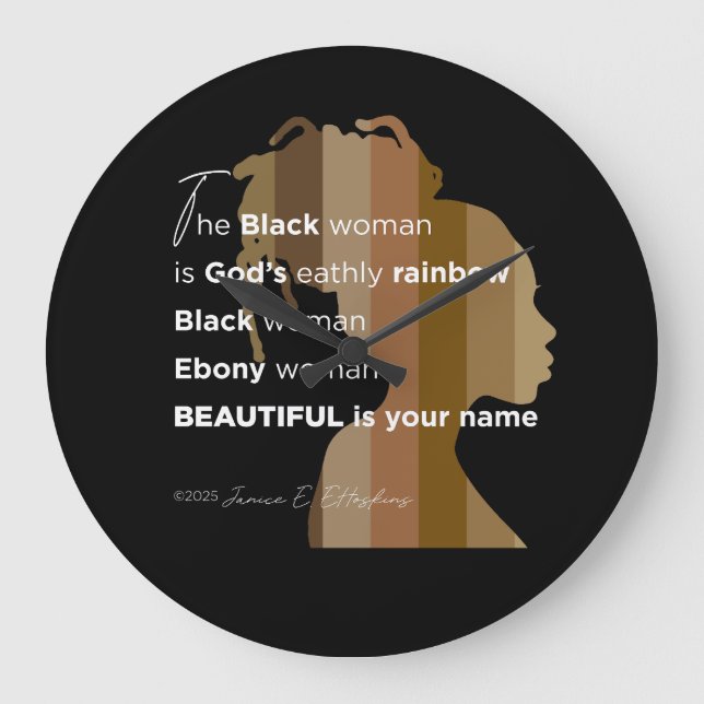 Grande Horloge Ronde Wall Clock (Recto)