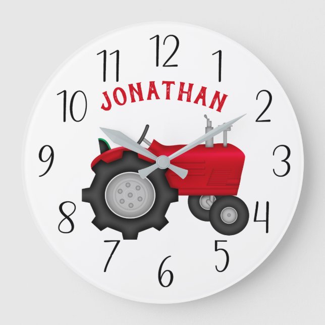 Grande Horloge Ronde Wall Clock (Recto)