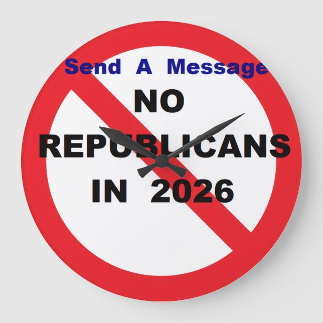 Grande Horloge Ronde Wall Clock (Recto)