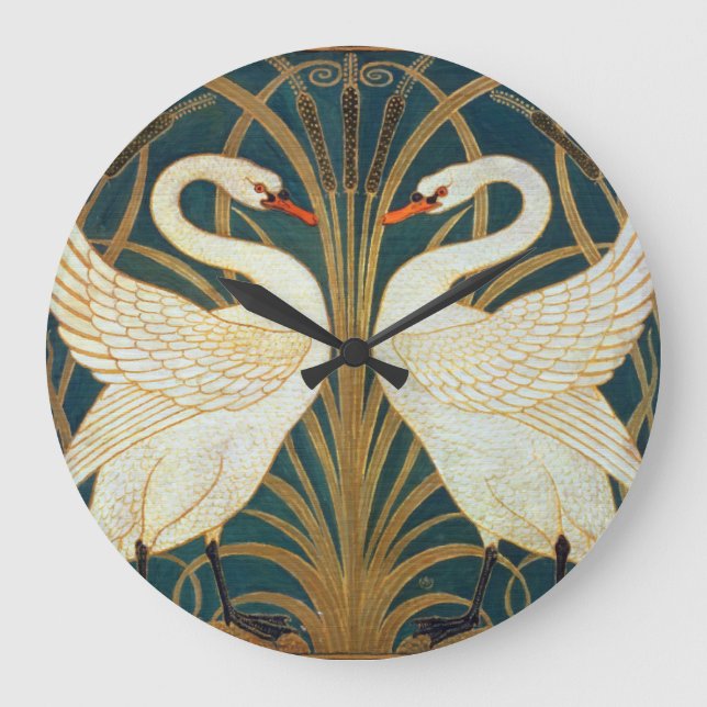 Grande Horloge Ronde Walter Crane Swan (Recto)