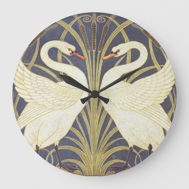 Grande Horloge Ronde Walter Crane Swan (Recto)
