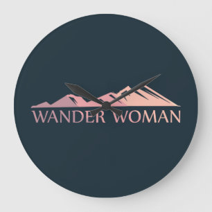 Grande Horloge Ronde Wander woman randonnée camping