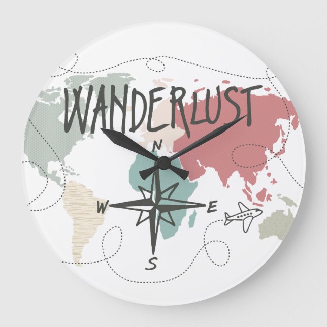 Grande Horloge Ronde Wanderlust (Recto)