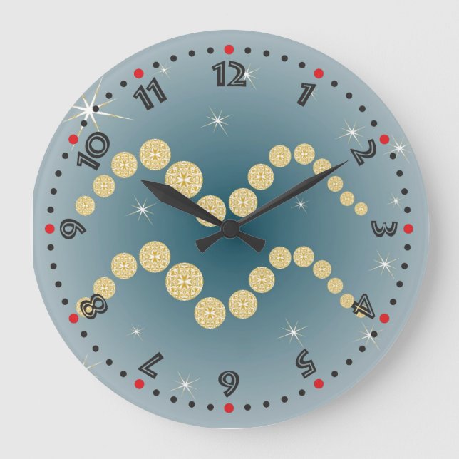 Grande Horloge Ronde Wassermann 21. Janvier bis 18. Februar Uhr (Recto)