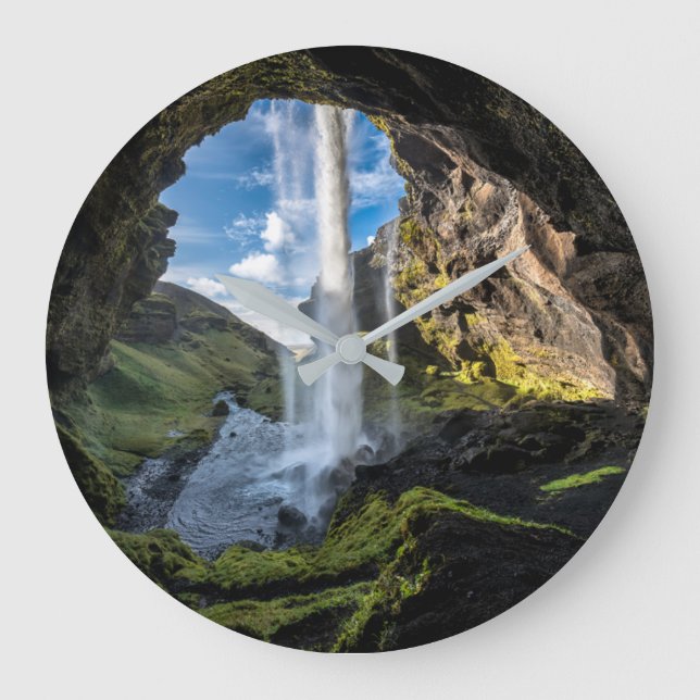 Grande Horloge Ronde Waterfalls | Icelandic Waterfall (Recto)