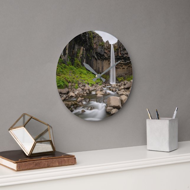 Grande Horloge Ronde Waterfalls | Svartifoss Waterfall, South Iceland (Bureau)