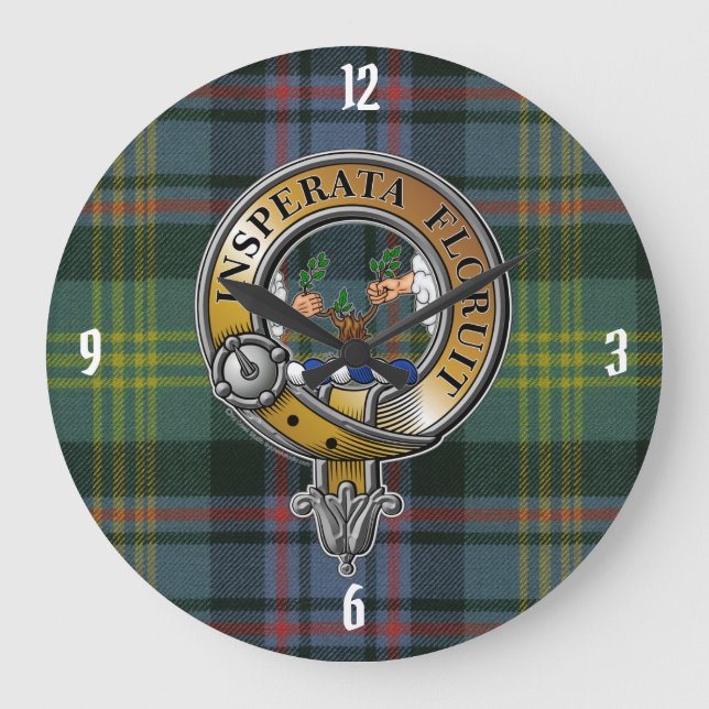 Grande Horloge Ronde Watson Tartan (Recto)