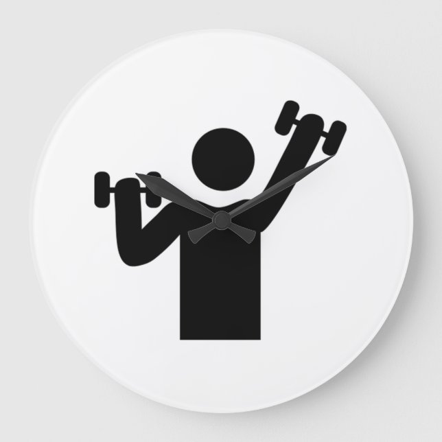 Grande Horloge Ronde Weightlifting Exercise (Recto)