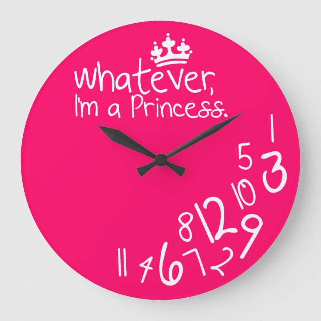 Grande Horloge Ronde Whatever (Recto)