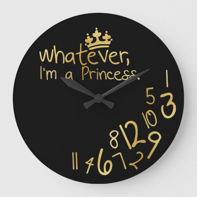 Grande Horloge Ronde Whatever (Recto)