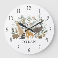 Whimsical Australian Animals Green Boy Nursery