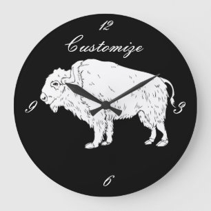 Grande Horloge Ronde White Buffalo Thunder_cove