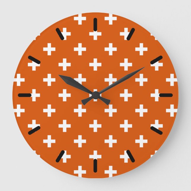 Grande Horloge Ronde White polka crosses (Recto)