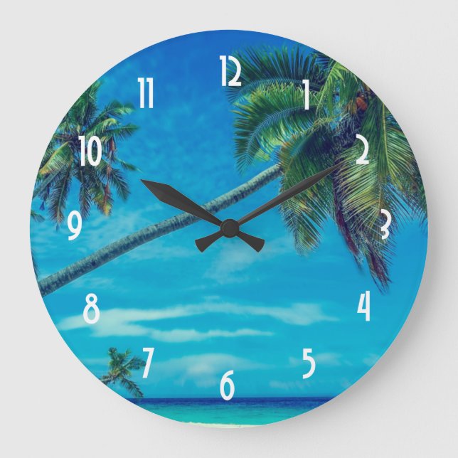 Grande Horloge Ronde White Sandy Beach (Recto)