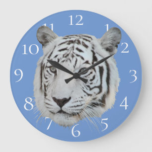 Grande Horloge Ronde White tiger