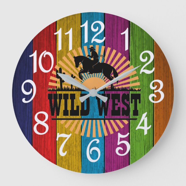 Grande Horloge Ronde Wild West (Recto)