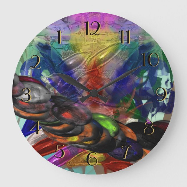 Grande Horloge Ronde Wilder Days Backward (Recto)