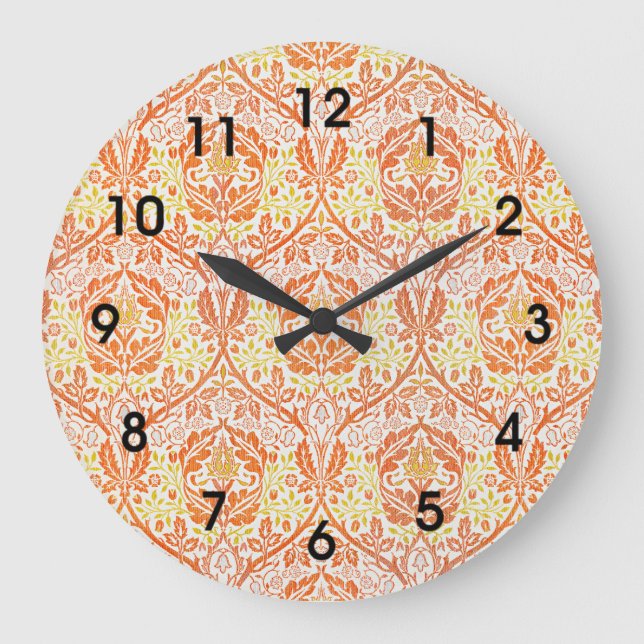 Grande Horloge Ronde William Morris, Rameau d'or, (Recto)
