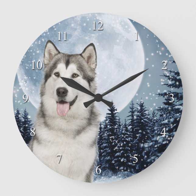 Grande Horloge Ronde Winter Moon (Recto)