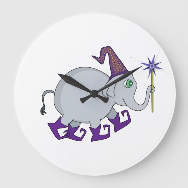 Grande Horloge Ronde Wizard Elephant (Recto)