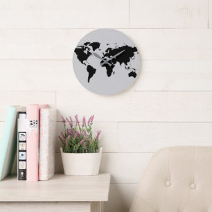 Grande Horloge Ronde world graphic map