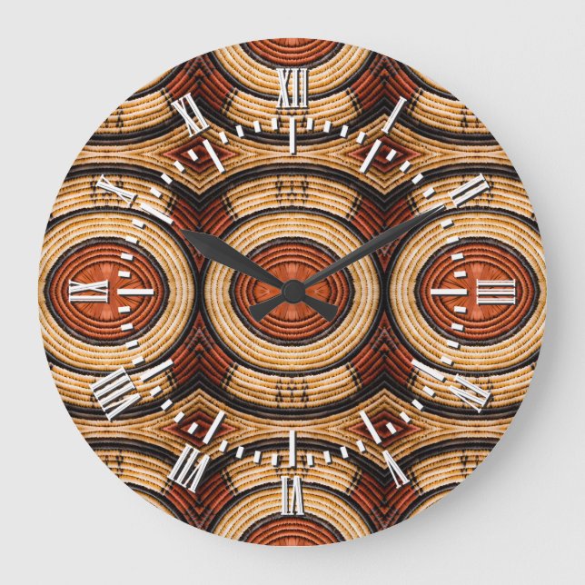 Grande Horloge Ronde Woven Trivet Pattern (Recto)