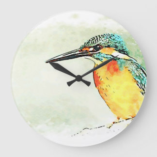 Grande Horloge Ronde Xian de Kingfisher
