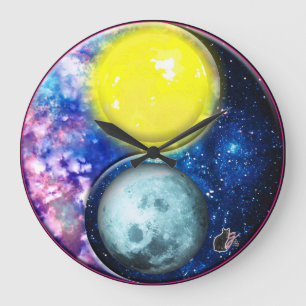 Grande Horloge Ronde Yang-Yin/Sun-Lune
