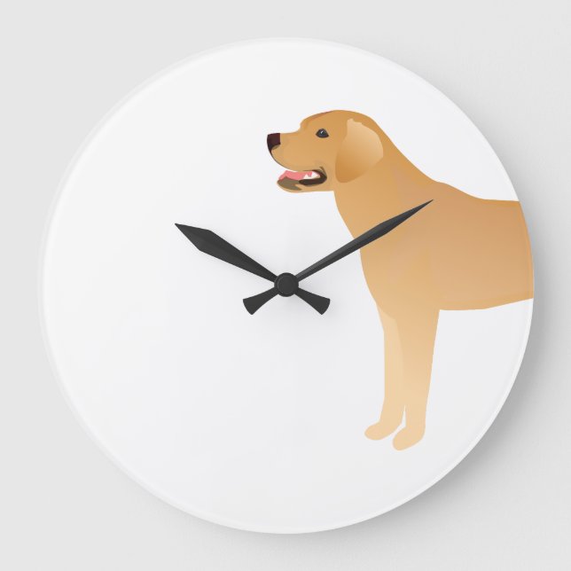 Grande Horloge Ronde Yellow Lab (Recto)