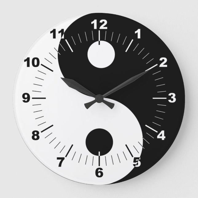 Grande Horloge Ronde Yin Yang (Recto)