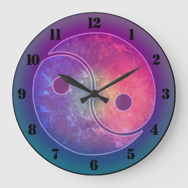 Grande Horloge Ronde Yin Yang (Recto)