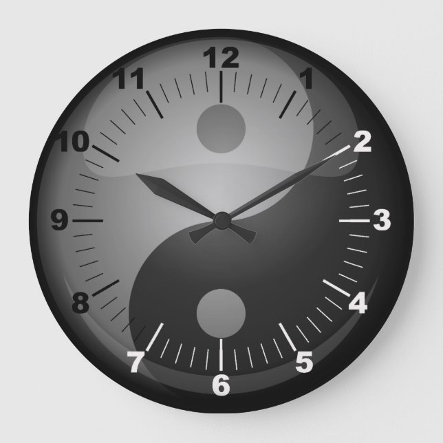 Grande Horloge Ronde Yin Yang (Recto)