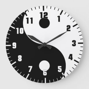 Grande Horloge Ronde yin yang