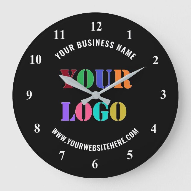 Grande Horloge Ronde Your Logo (Recto)