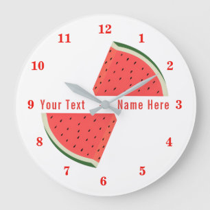 Grande Horloge Ronde Your Text